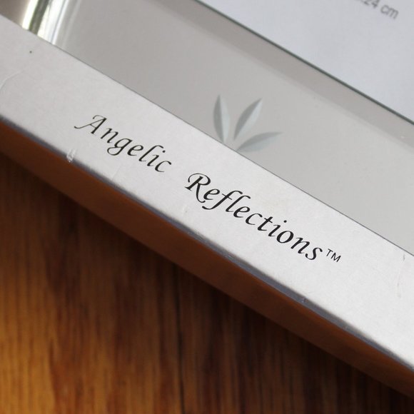 Angelic Reflections Mirrored Glass Picture Frame - Picture 6 of 10